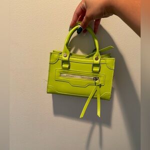 mini green purse